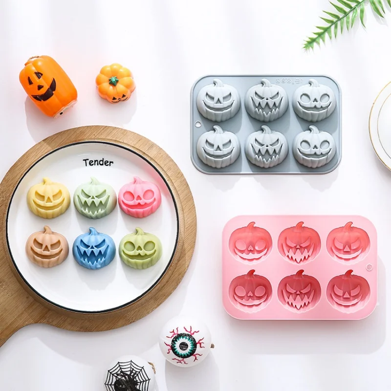 Eco Soap - Cetakan Silikon Bentuk Labu 6-in-3 untuk