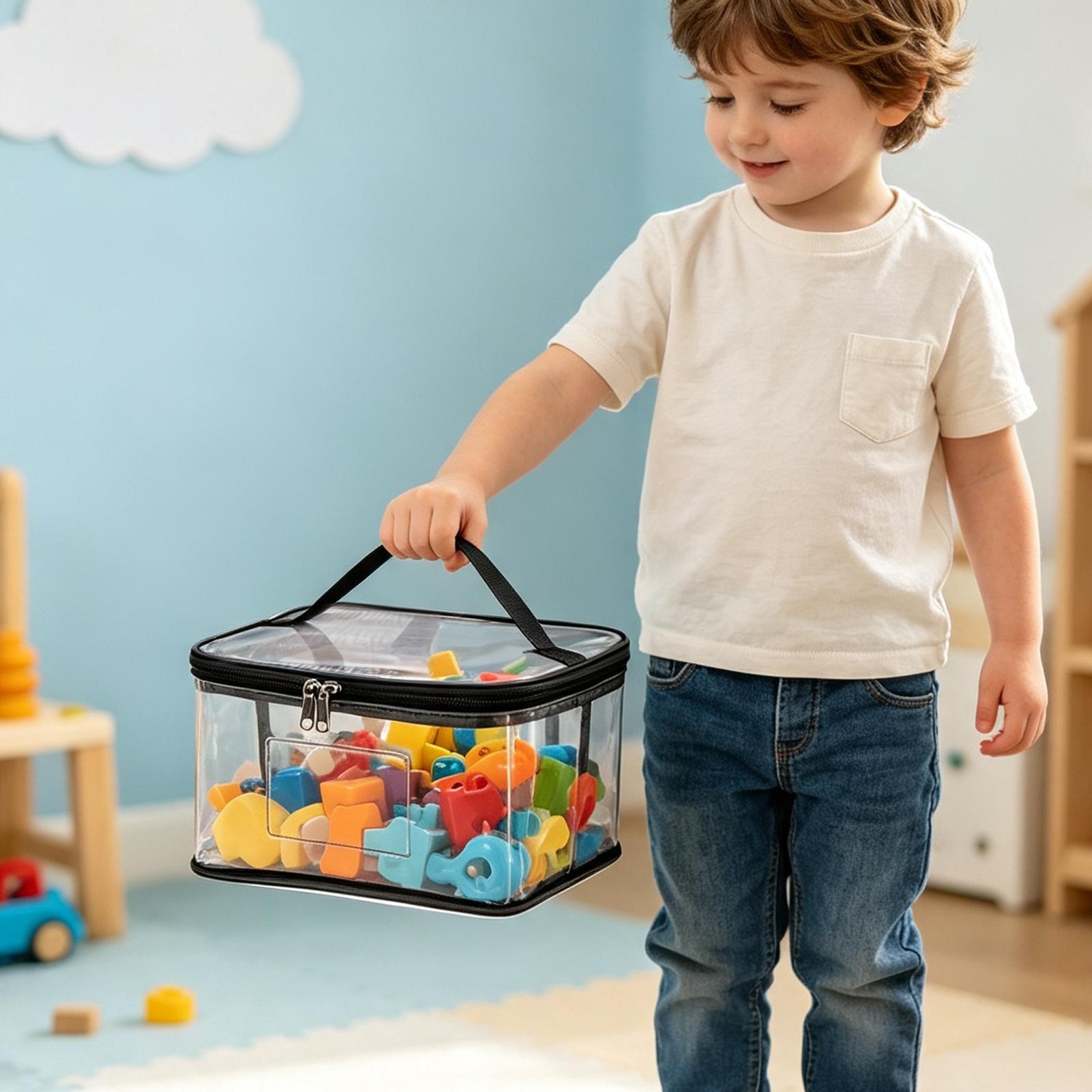 Tas Penyimpanan Mainan Transpa - Reusable Bag ulasan dan harga