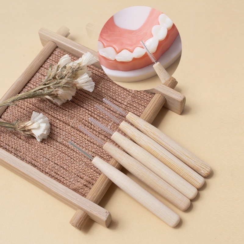 2 Buah Celah Menyikat Interden - Bamboo Toothbrush ulasan dan harga