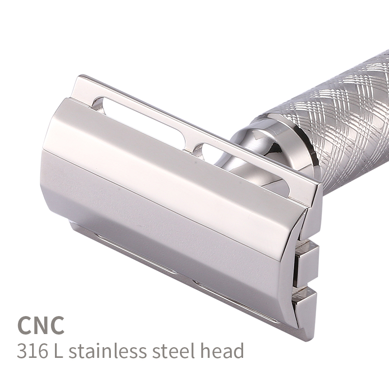 CNC 316L kepala pisau cukur ke - Safety Razor Handle ulasan dan harga