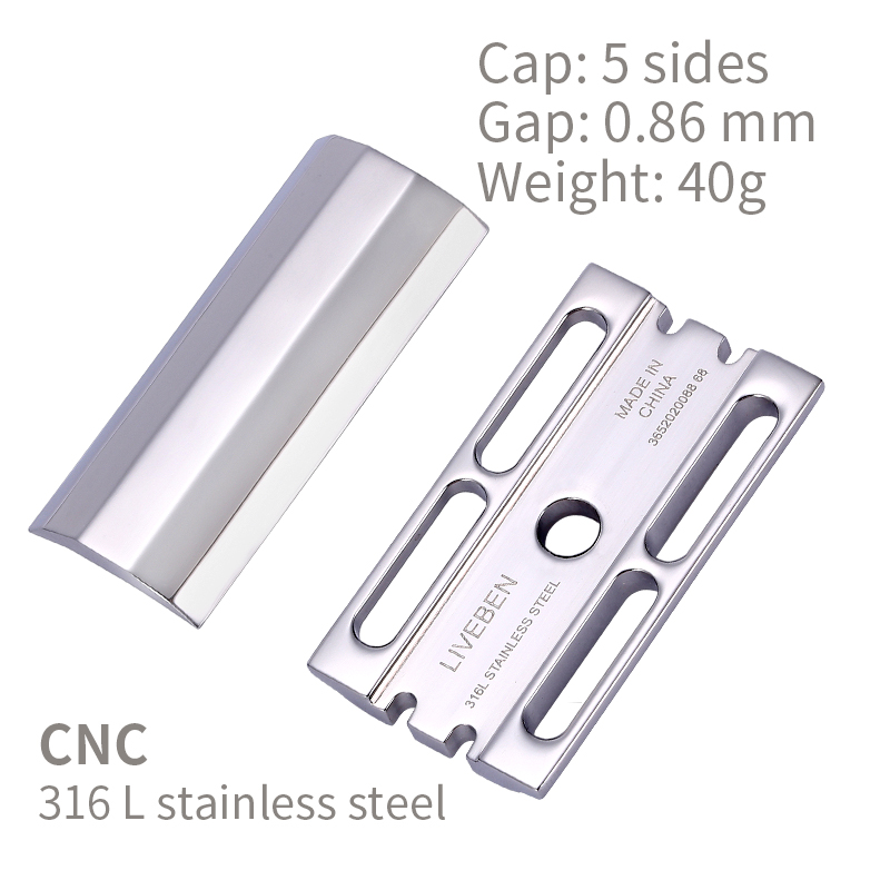 CNC 316L kepala pisau cukur ke - Safety Razor Handle ulasan dan harga
