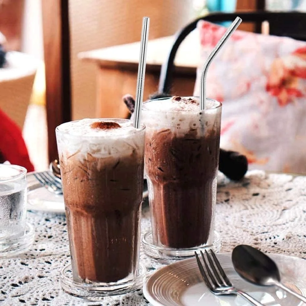 100 Buah Sedotan Minum Baja Ta - Reusable Straw ulasan dan harga