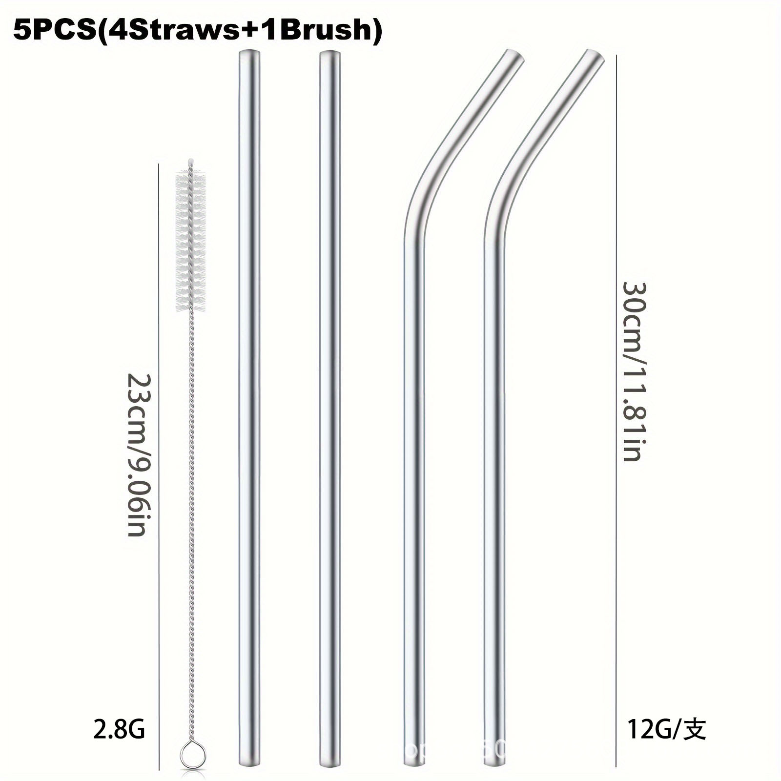 Sedotan 30cm sedotan tahan kar - Reusable Straw ulasan dan harga