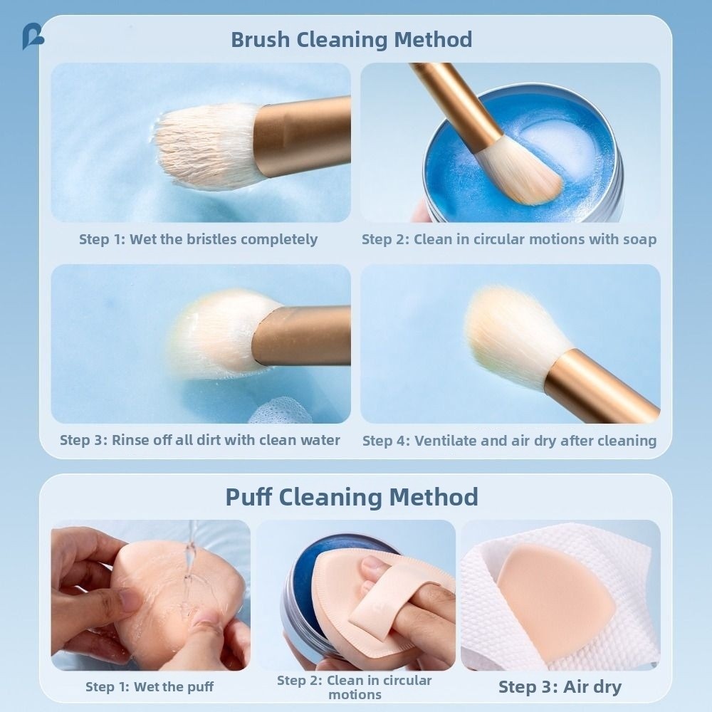 dengan Sabun Pembersih Kuas Ri - Eco Sponge ulasan dan harga