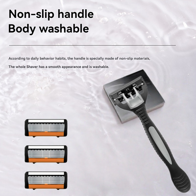 Alat Cukur Pria Pisau Cukur 6  - Safety Razor Handle ulasan dan harga