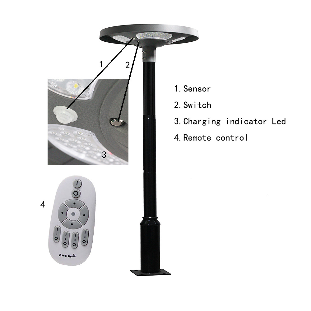 Lampu Taman LED Tenaga Surya U - Solar Garden Light ulasan dan harga