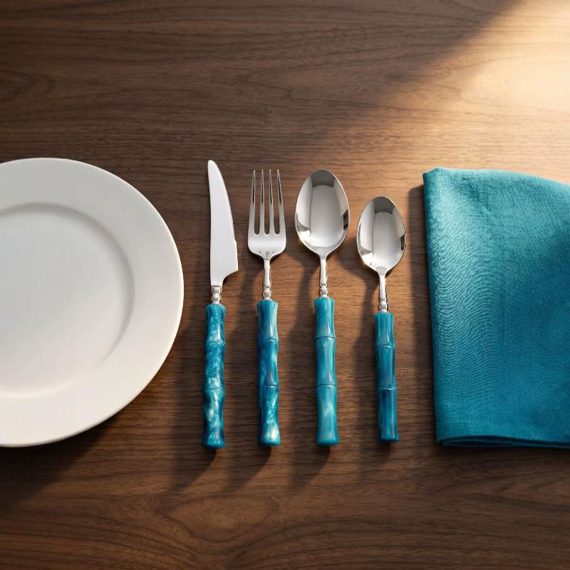 Peralatan Makan dari Baja Anti - Bamboo Cutlery ulasan dan harga