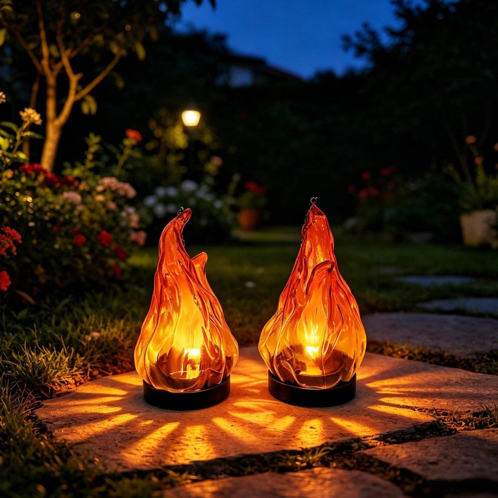 Lampu Lentera Gantung Api Sury - Solar Garden Light ulasan dan harga