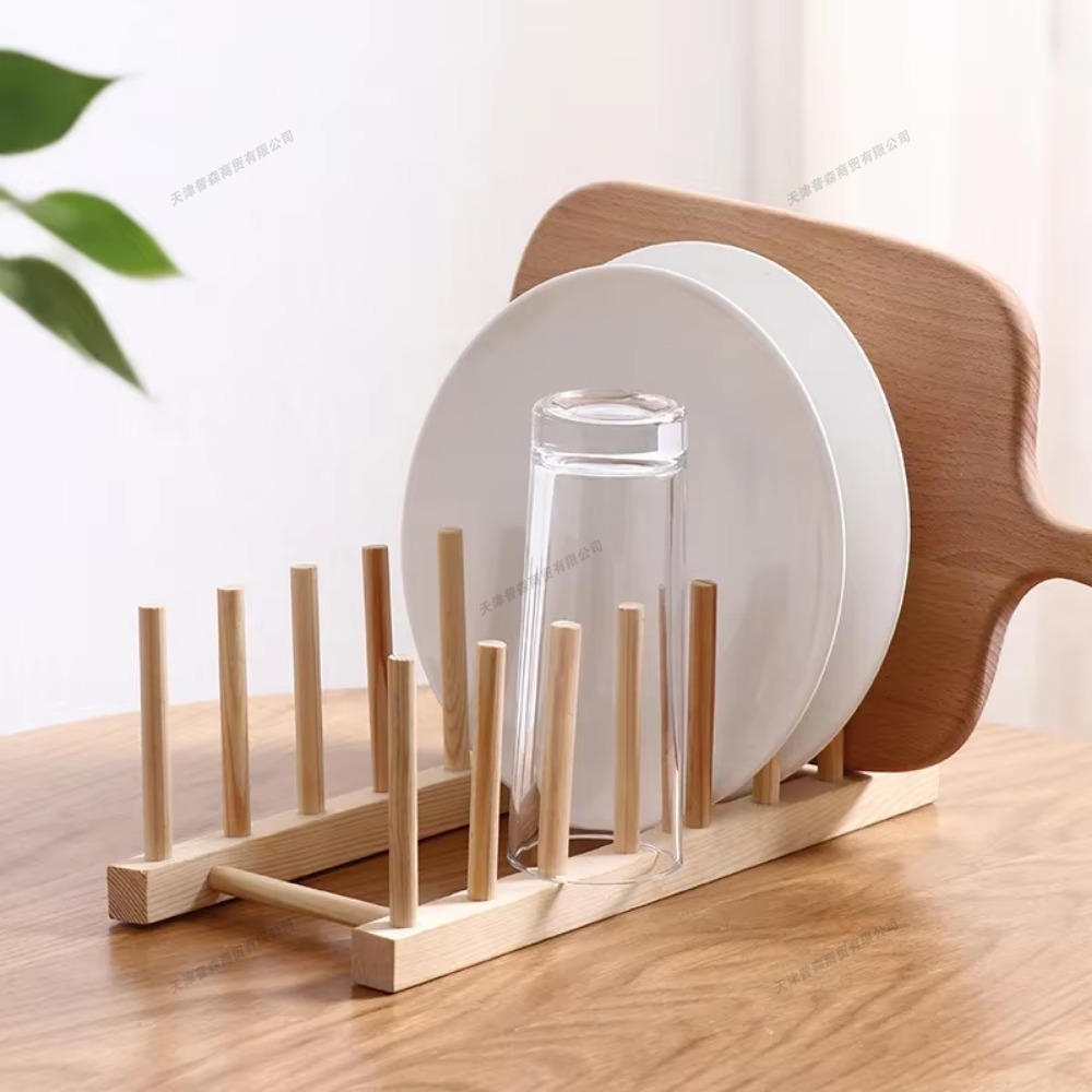 Rak Pengering Piring Bambu DIY - Bamboo Cutlery ulasan dan harga